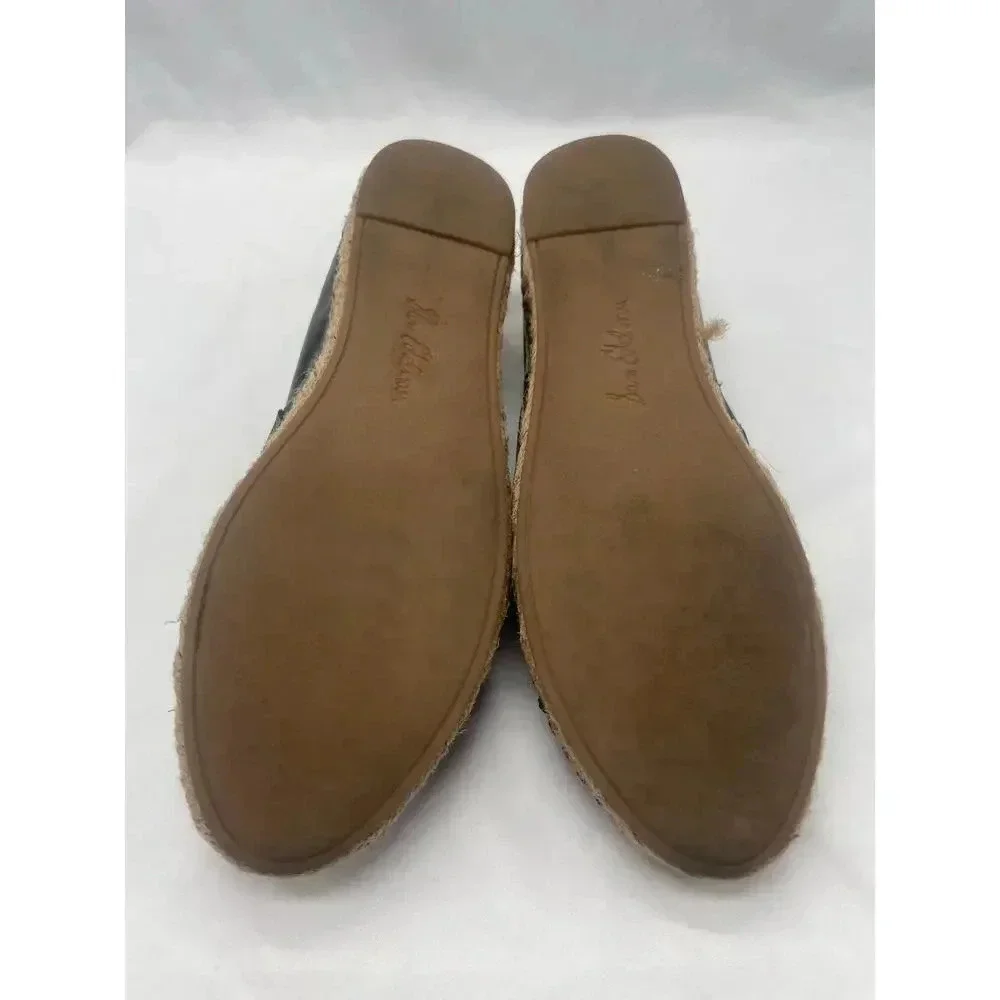 Sam Edelman Kesia‎ Slip On Espadrille in Black Size 8